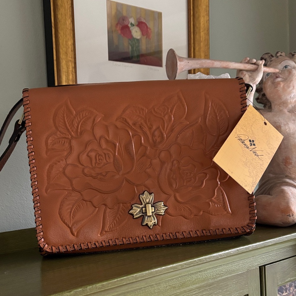 Patricia Nash Mabilia Flap Crossbody Bag